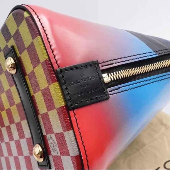 āSOLDāLouis Vuitton Race Alma tote runway rare bag - Picture 6 of 15